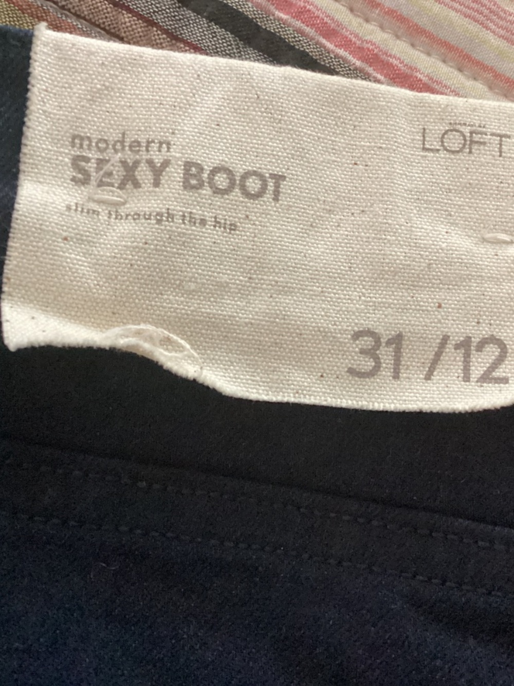 Brand new Ann Taylor Loft black jeans - Picture 4 of 5